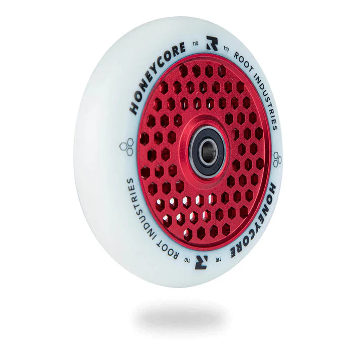 ROOT INDUSTRIES Honeycore Wheels 110mm White / Red