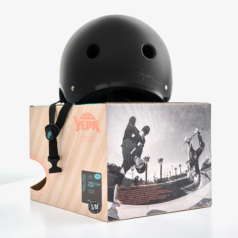 Yepa T Shell Certified Gloss Black Helmet