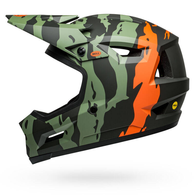 Bell Sanction 2 DLX MIPS Ravine Matte Green/Orange