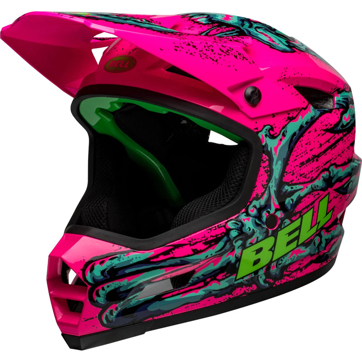Bell Sanction 2 DLX MIPS Bonehead Pink/Torquoise