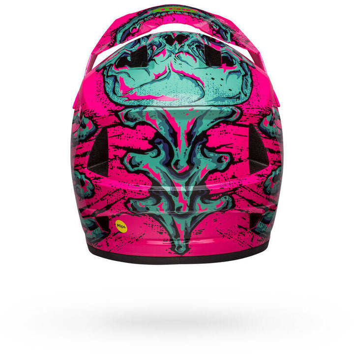 Bell Sanction 2 DLX MIPS Bonehead Pink/Torquoise
