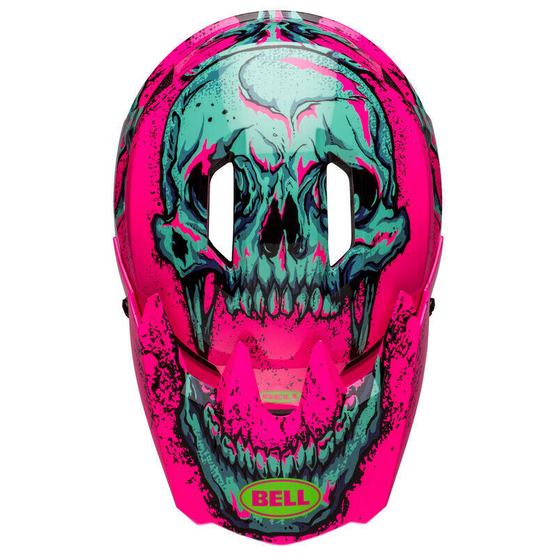 Bell Sanction 2 DLX MIPS Bonehead Pink/Torquoise