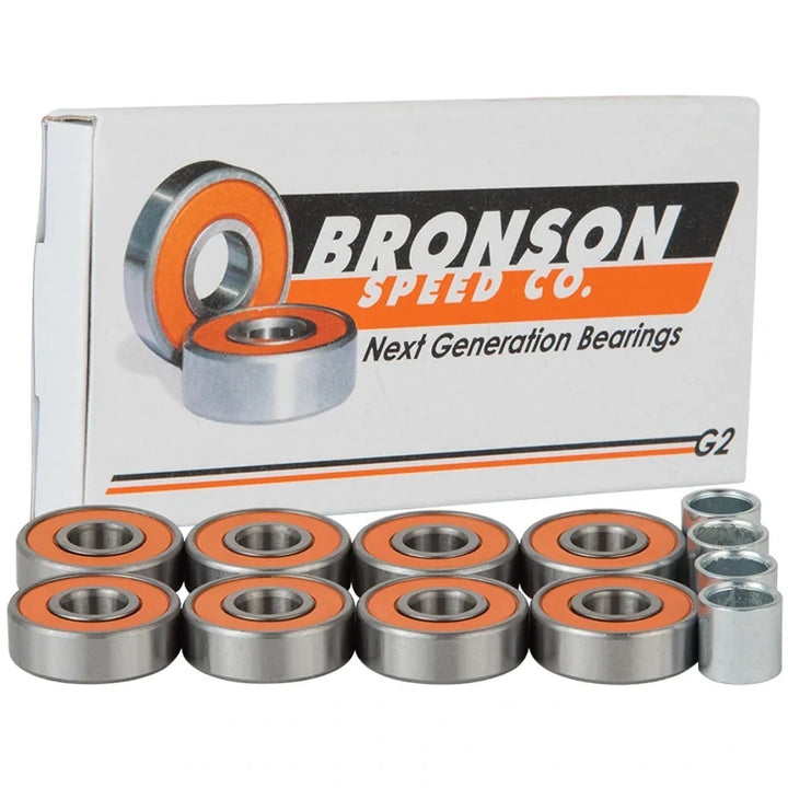 Bronson G2 8Pk Skateboard Bearings