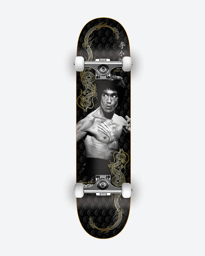 DGK X BRUCE LEE BALANCE EMBOSSED 8.25" COMPLETE SKATEBOARD