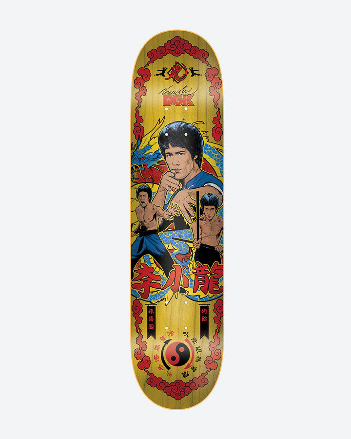 DGK X BRUCE LEE FURY 8.1" SKATEBOARD DECK