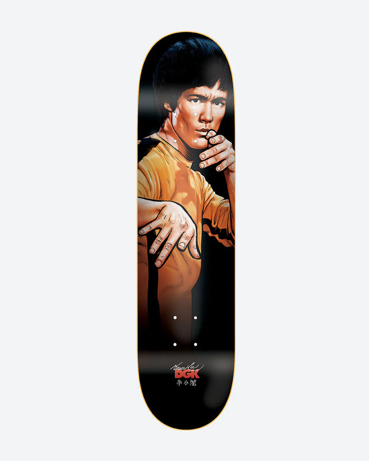 DGK X BRUCE LEE DRAGON LEE LENTICULAR 8.25" SKATEBOARD DECK