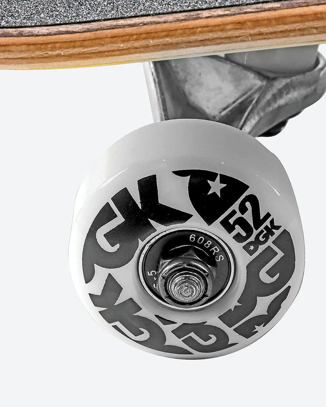 DGK X BRUCE LEE BALANCE EMBOSSED 8.25" COMPLETE SKATEBOARD