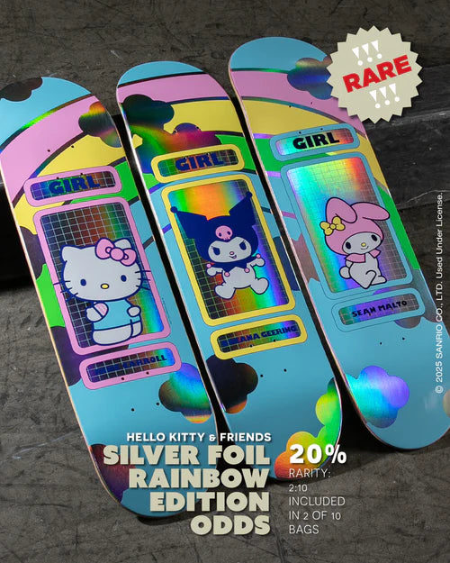 Girl Hello Kitty &amp; Friends Rainbow Blind Bag Deck