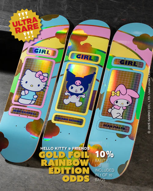 Girl Hello Kitty &amp; Friends Rainbow Blind Bag Deck