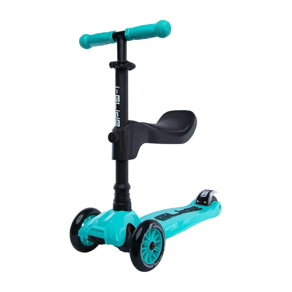 I-GLIDE Seat for 3 wheels scooter | Black