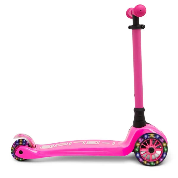 I-GLIDE 3-Wheel Kids Scooter Hot Pink