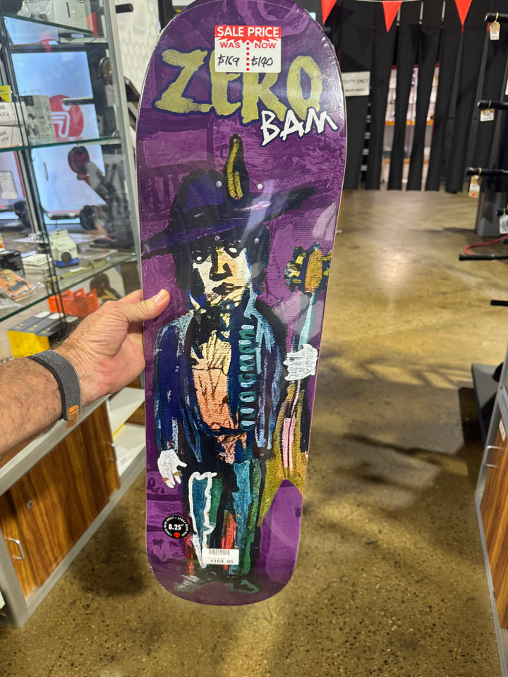 ZERO BAM MUSIC MAN 8.25 SKATEBOARD DECK