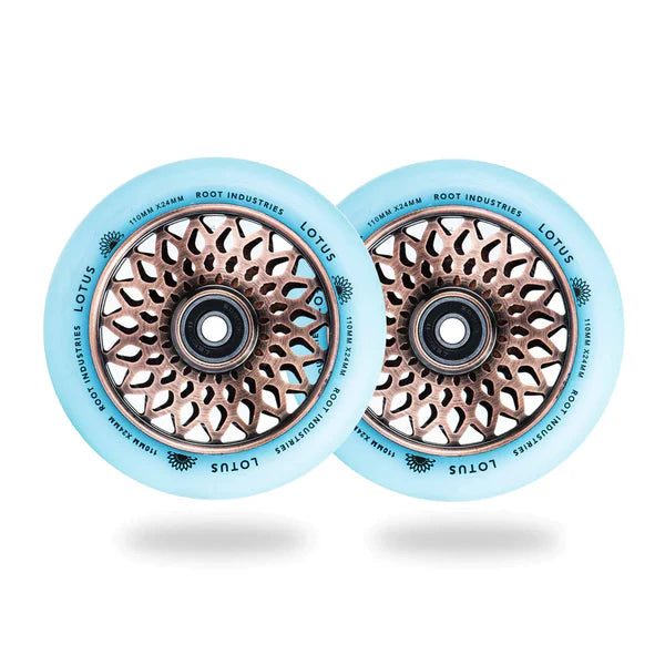 Root Industries Lotus Wheels 110mm | Glow/Copper