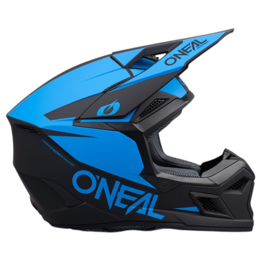 Oneal 2026 3 SRS Solid V.26 MX Helmet - Blue/Black