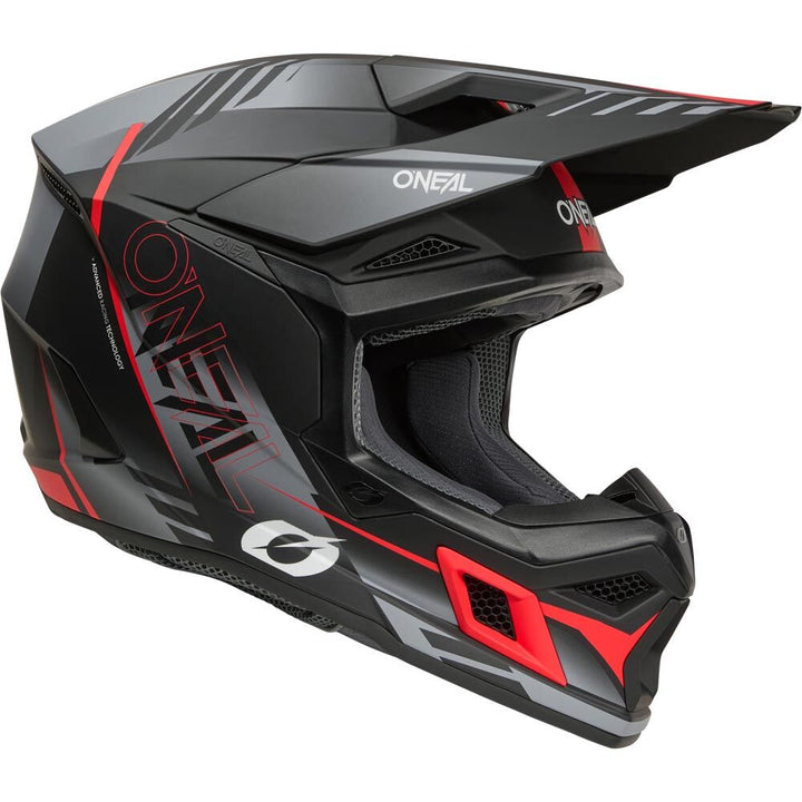 ONEAL 26 3SRS HELMET HAZE - BLK/GRY/RED