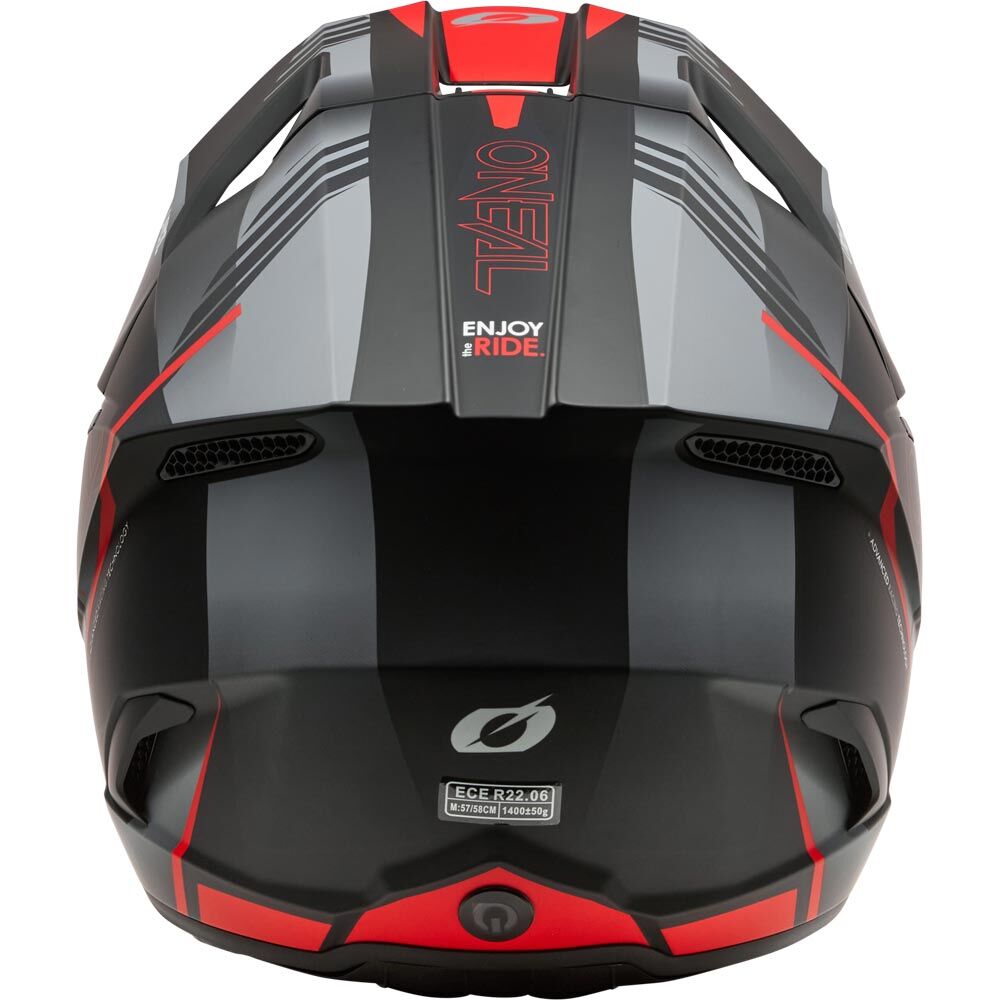 ONEAL 26 3SRS HELMET HAZE - BLK/GRY/RED