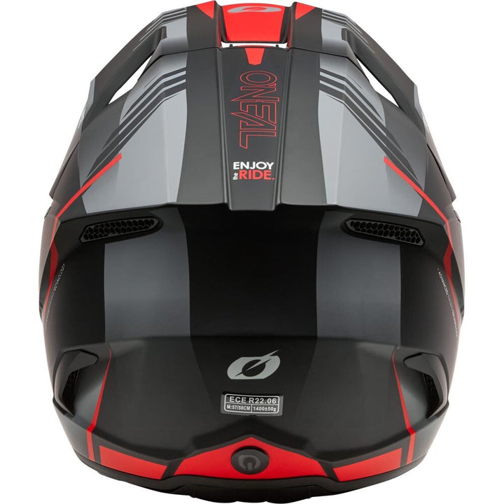 ONEAL 26 3SRS HELMET HAZE - BLK/GRY/RED