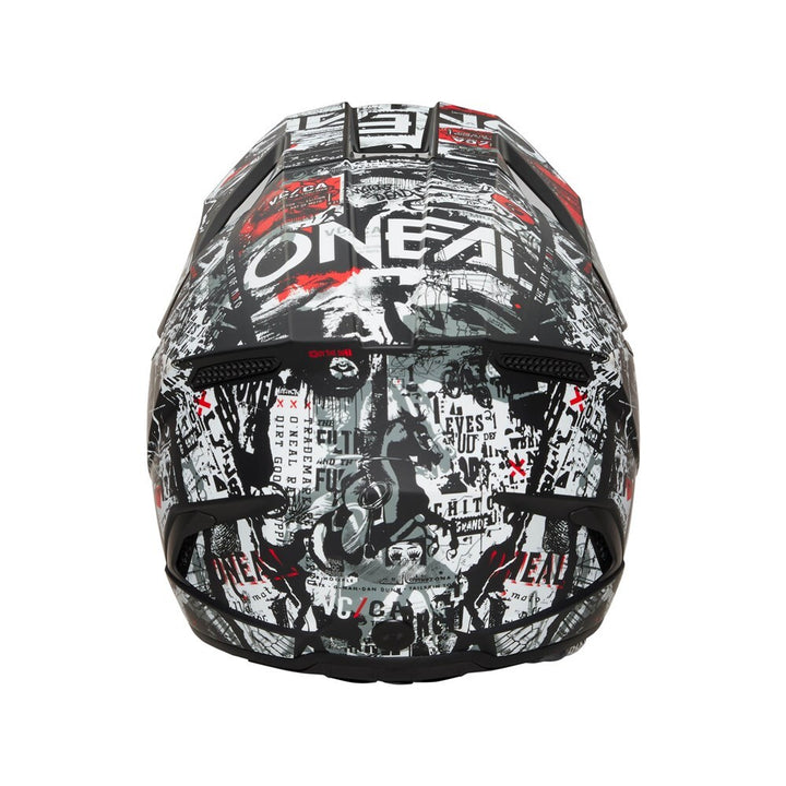 ONEAL 2025 3 SERIES ATTACK BLACK / WHITE HELMET