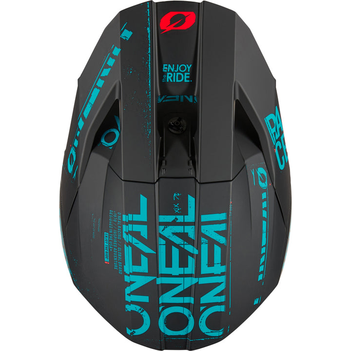 ONEAL 2025 3 SERIES STATIC BLACK / TEAL HELMET