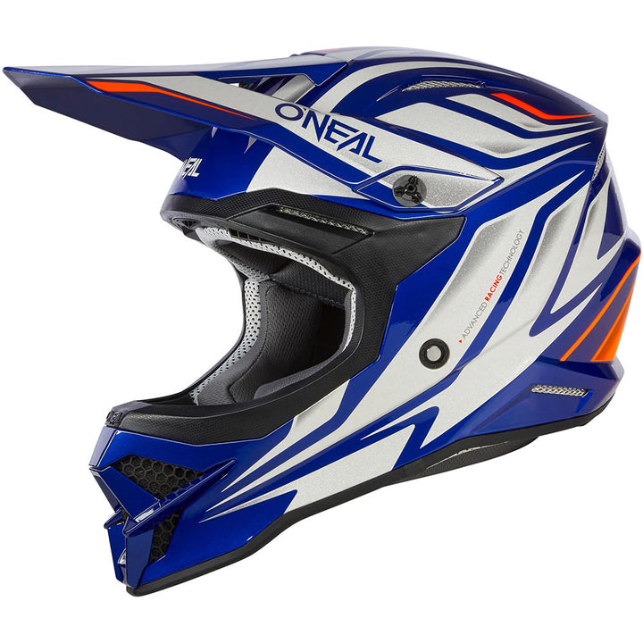 ONEAL 24 3SRS HELM VERTICAL V.23 - BLU/WHT (XL)