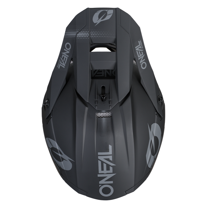 Oneal 2026 5 SRS Blackout V.26 MX Helmet - Black/Grey