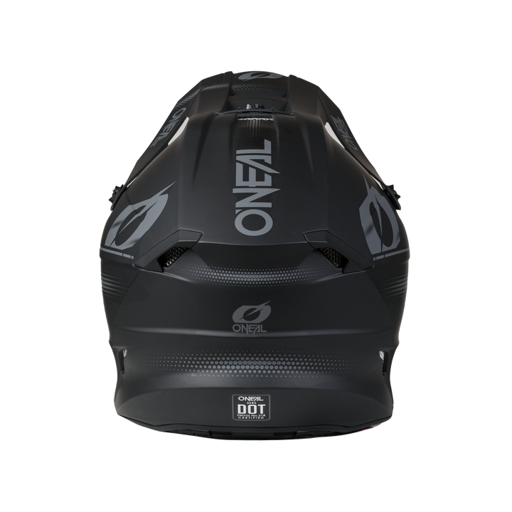 Oneal 2026 5 SRS Blackout V.26 MX Helmet - Black/Grey