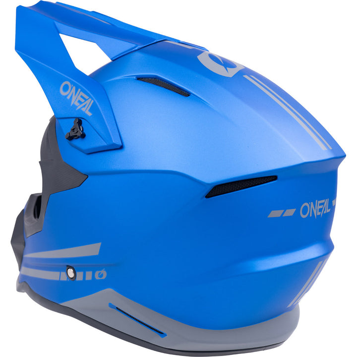 ONEAL 2027 1 SERIES SOLID BLUE FULL FACE HELMET (2XL)