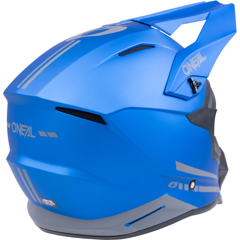 ONEAL 2027 1 SERIES SOLID BLUE FULL FACE HELMET (2XL)
