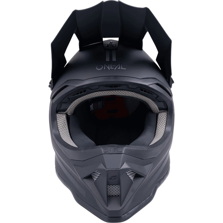 ONEAL 2027 1 SERIES SOLID BLACK FULL FACE HELMET (2XL)