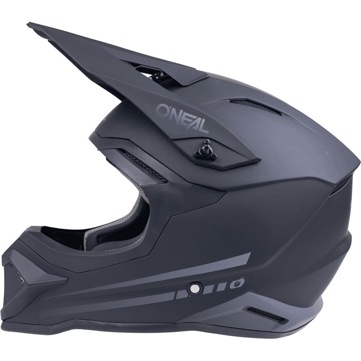 ONEAL 2027 1 SERIES SOLID BLACK FULL FACE HELMET (2XL)