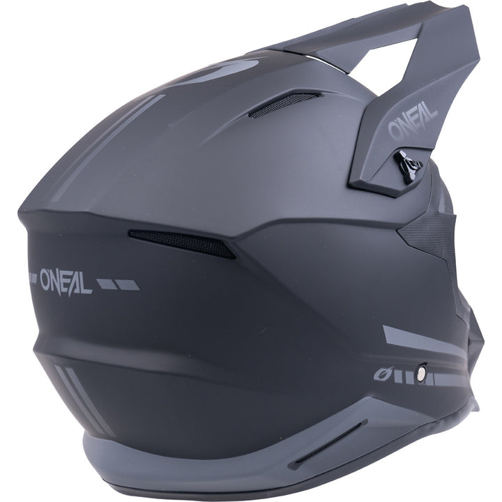 ONEAL 2027 1 SERIES SOLID BLACK FULL FACE HELMET (2XL)