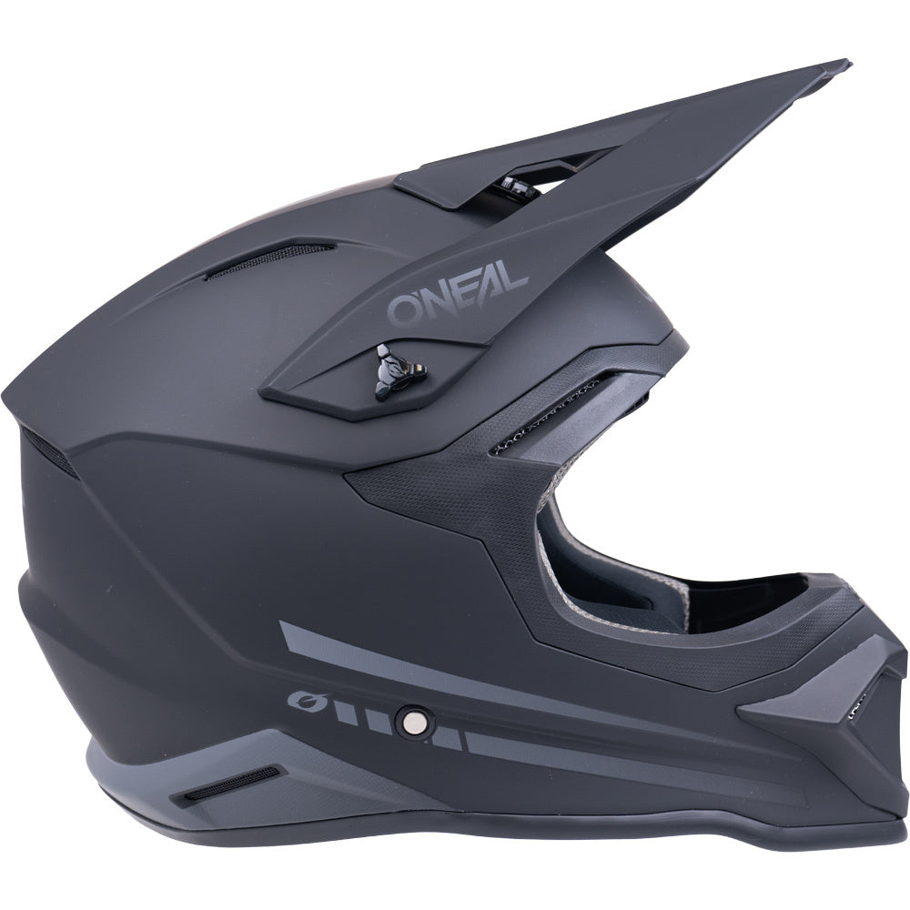 ONEAL 2027 1 SERIES SOLID BLACK FULL FACE HELMET (2XL)