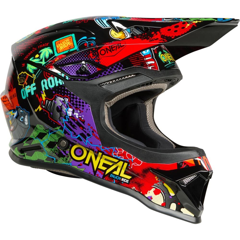 ONEAL 2026 1 SERIES VIBRANT MULTI KIDS FULL FACE HELMET