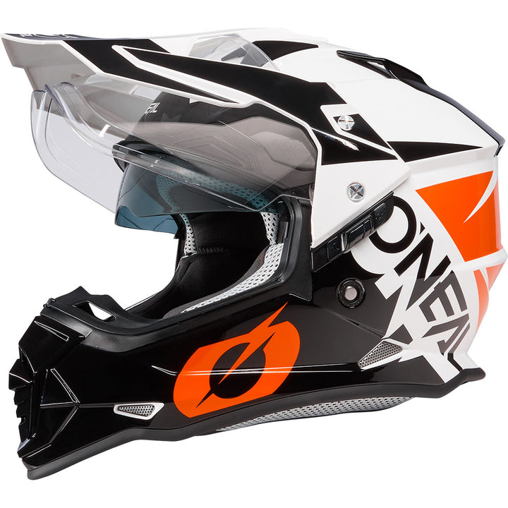 ONEAL 26 SIERRA 2 FULL FACE ADVENTURE HELMET BLACK/ORANGE