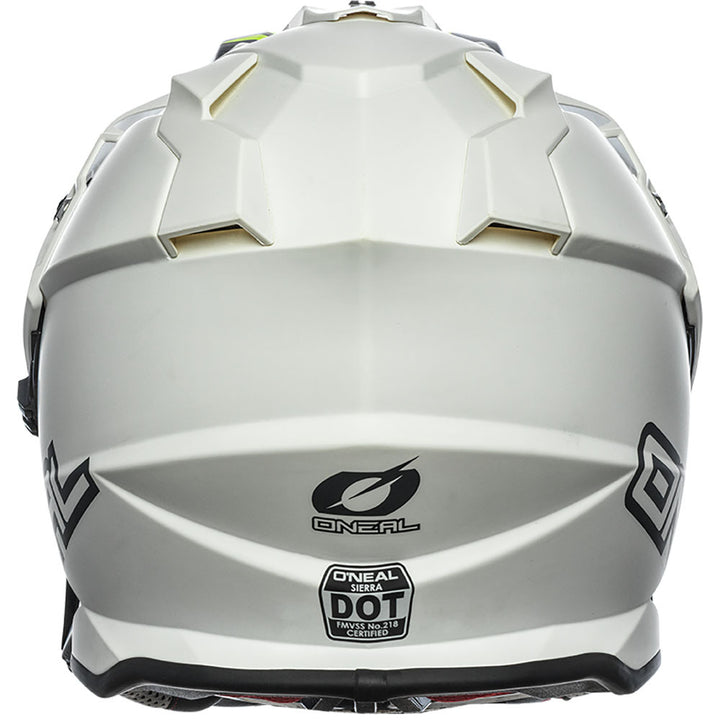 ONEAL 25 SIERRA FULL FACE HELMET FLAT WHITE