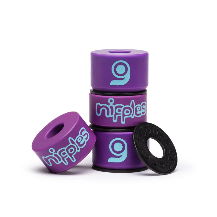 Orangatang Nipples Bushings 87A Purple/Medium