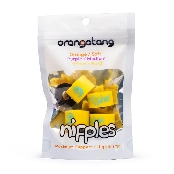 Orangatang Nipples Bushings 89A Yellow/Hard