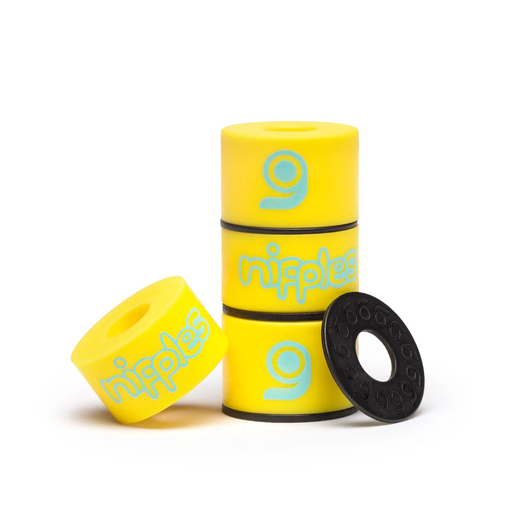 Orangatang Nipples Bushings 89A Yellow/Hard