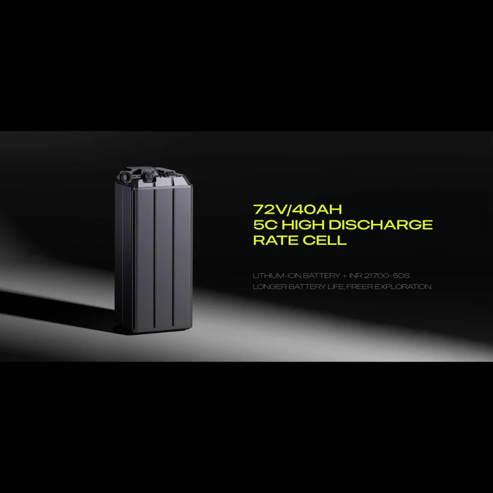 Rerode R1+ 72V 40Ah Samsung battery