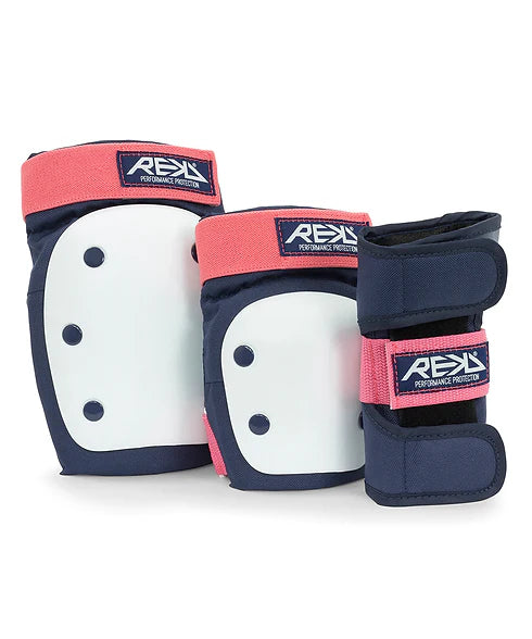 Rekd Adult Heavy Duty Triple Set Blue Pink