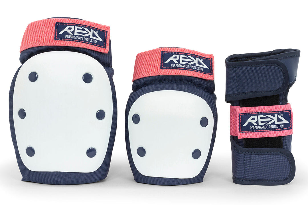Rekd Adult Heavy Duty Triple Set Blue Pink