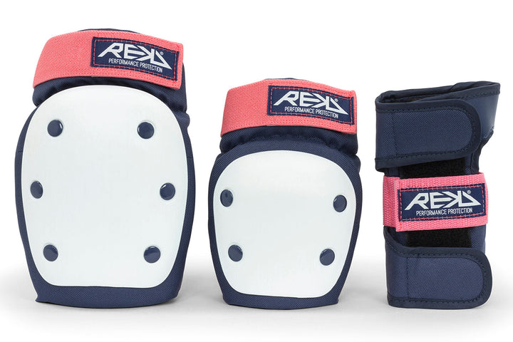 Rekd Adult Heavy Duty Triple Set Blue Pink