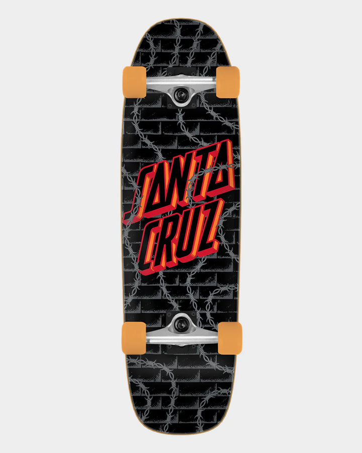 Santa Cruz - Big Strip Barbwire Cruiser 8.4 Complete Skateboard