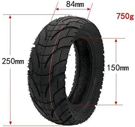 Tyre - 10 X 3 - 255 X 80mm - 80/65-6 Street Tuvot