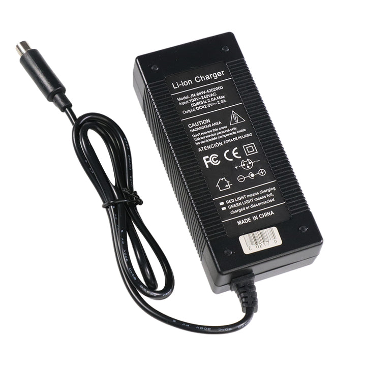 42V 2.0A CE Certified Charger for Electric Scooters &amp; E-Bikes – Fits Ninebot Segway F &amp; G Series