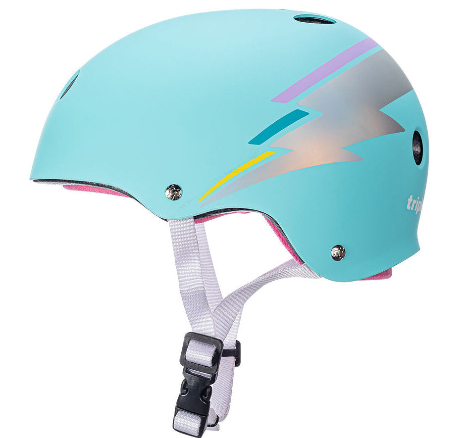 Triple 8 The Certified Helmet Ss Teal Hologram