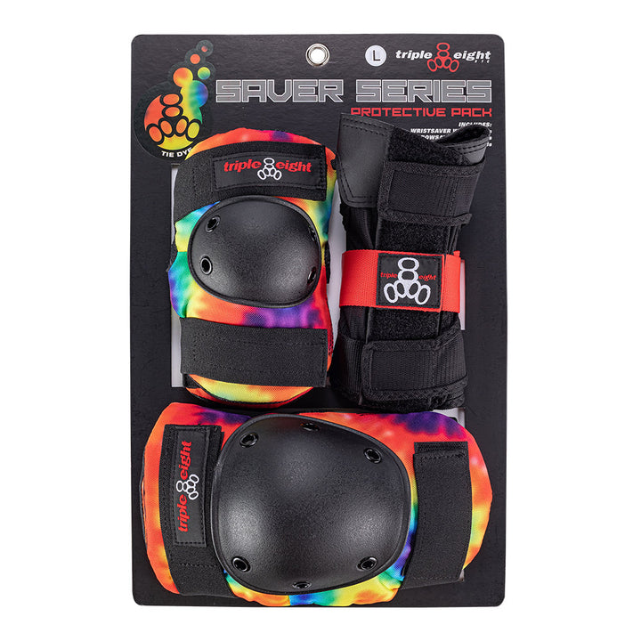 Triple 8 Tri Pack Saver Series Tie Dye