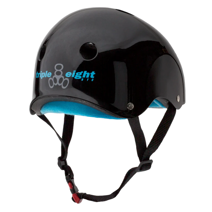 Triple 8 The Certified Helmet Ss Black Gloss