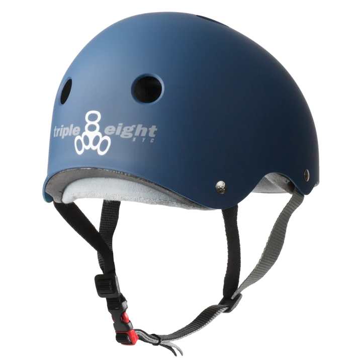 Triple 8 The Certified Helmet Ss Navy Rubber