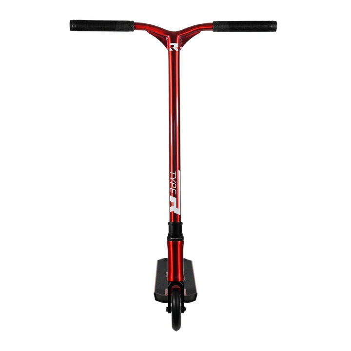Root Industries Type R PRO scooter in red, front view